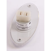 2x Hella Clear White Oval Front Marker Light Hella - Dynamic Drive