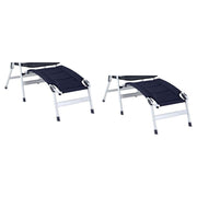 2 Isabella Footrest for Thor Loke Odin and Beach Chair Dark Blue Isabella - Dynamic Drive