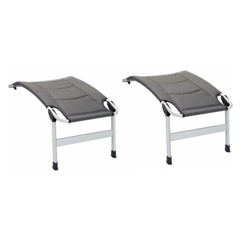 2 Isabella Footrest Light Grey for Thor Loke Odin and Beach Chair Isabella - Dynamic Drive