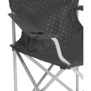 2x Outwell Catamarca Folding Chair Camping Caravan Fishing Black 2022 125kg Outwell - Dynamic Drive