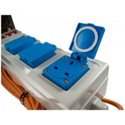 3 Way Mobile Mains Unit RCD Campsite Power Caravan Motorhome V762 Crusader - Dynamic Drive