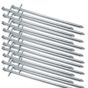 30 x Tarzan Rock Pegs Earth Pin Hardstanding 23cm Via Mondo - Dynamic Drive
