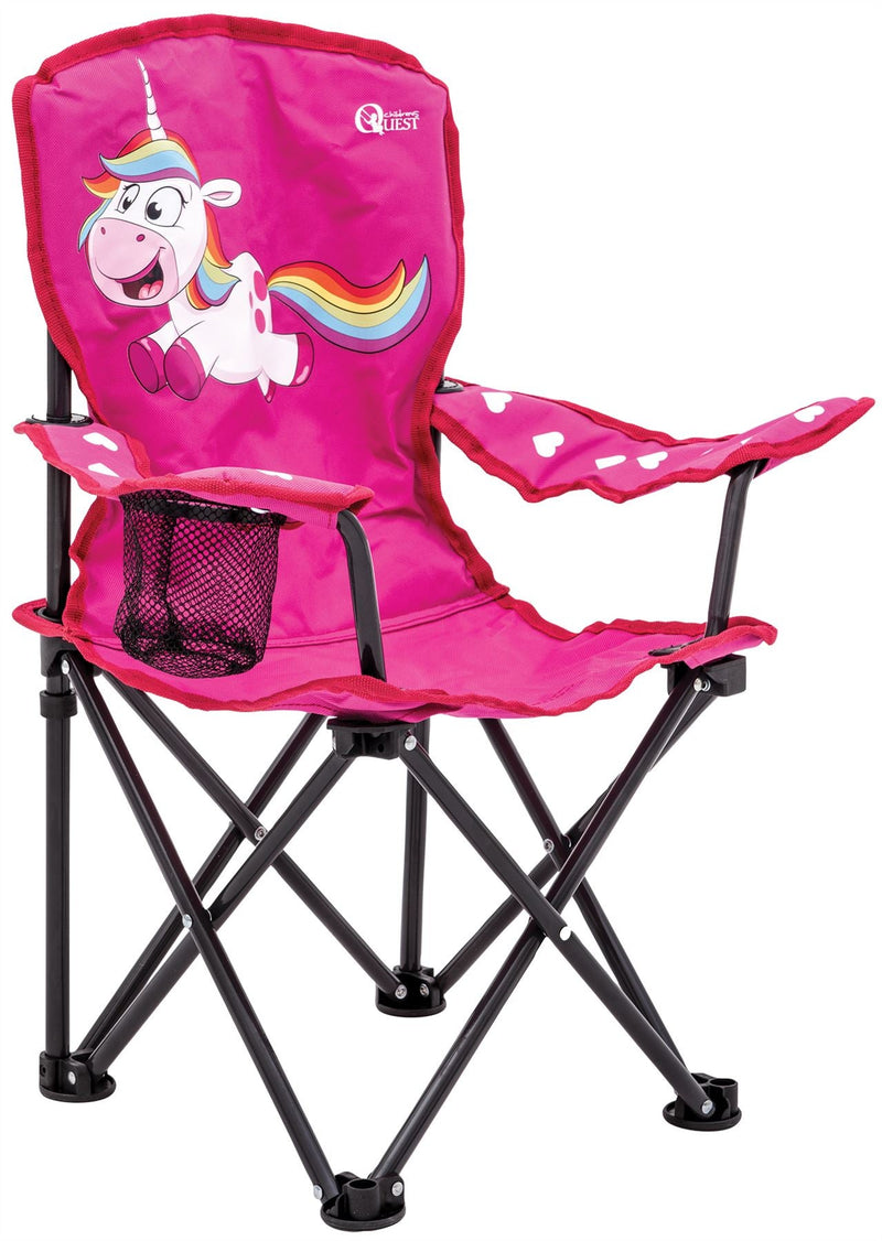 Quest Childrens fun unicorn folding chair Quest - Dynamic Drive