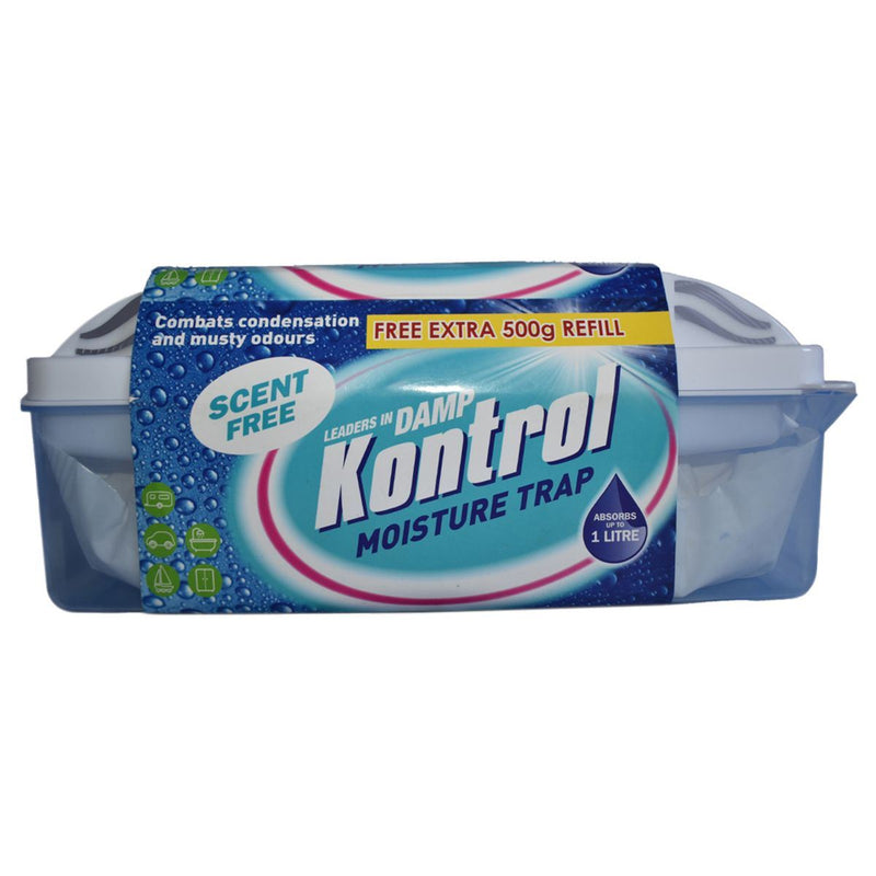 Control Moisture and Odor with Kontrol Streamline Moisture Trap (1L) + Extra 50 Kontrol Krystals - Dynamic Drive