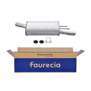 Hella End Silencer Rear fits Opel Corsa B 1993-2000 1.2 1.5 1.7