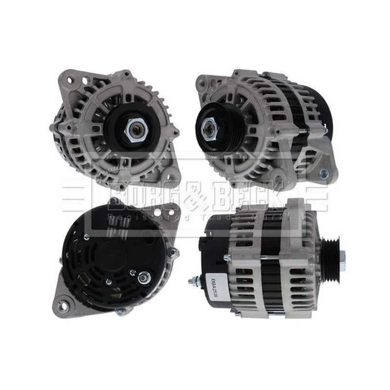 Borg & Beck Car Alternator 12V fits Chevrolet Aveo / Kalos 2005-2007 1.2