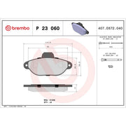Brembo Front Brake Discs & Pads fits Fiat Punto 1993-2012 1.1 1.2 1.7 188.030