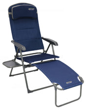 Quest Ragley Pro Recline Camping Caravan Chair with Side Table Quest - Dynamic Drive