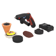 Sealey Cordless Mini Sander/Polisher Kit75mm 12V Lithium-ion CP2812V Sealey - Dynamic Drive