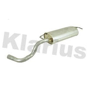 Klarius Box With Tail Pipe Rear fits Audi A3 1996-2003 1.8