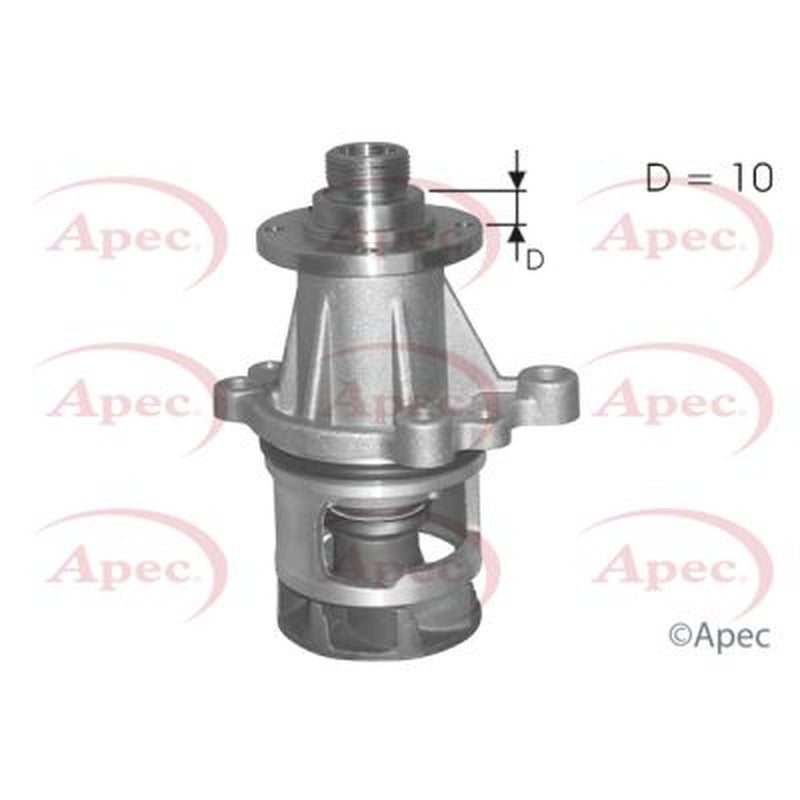 Apec Engine Cooling Water Pump fits BMW 3 1989-2006