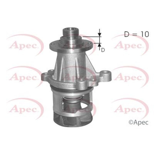 Apec Engine Cooling Water Pump fits BMW 3 1989-2006