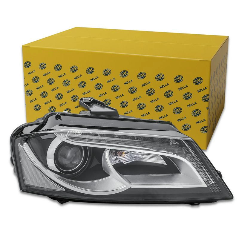 Hella Headlight Headlamp D3S (Gas Discharge Lamp) Right fits Audi A3 2003-2013