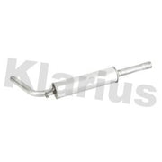 Klarius Box With Centre Pipe Centre fits VW Polo V 2014-2017 1.0