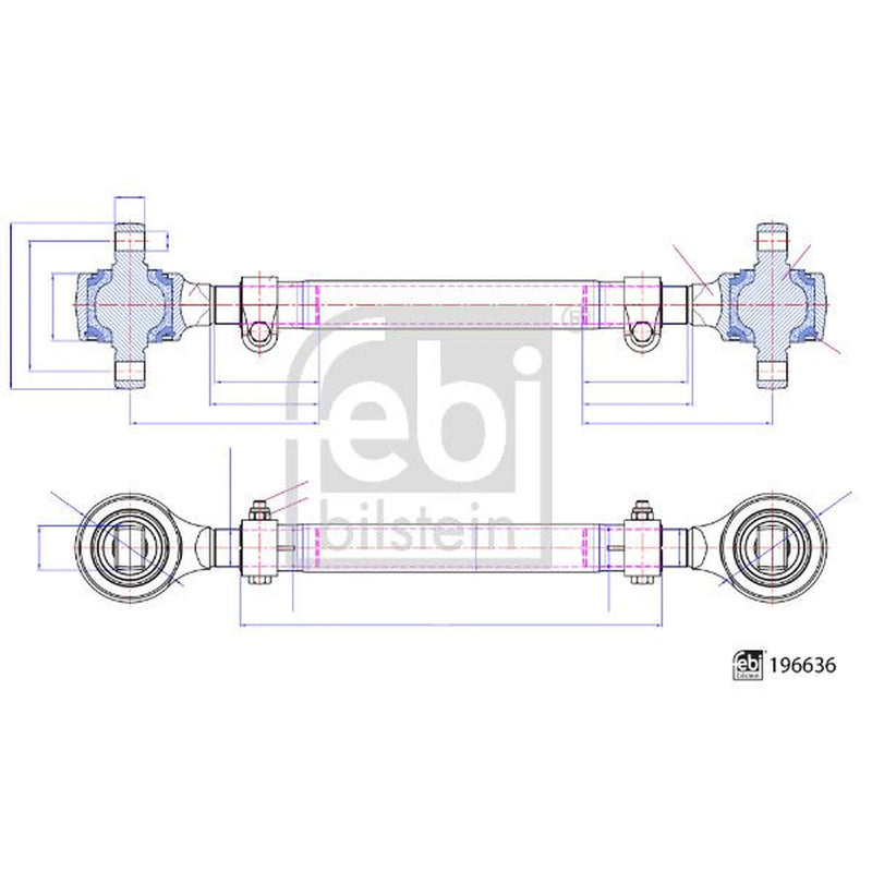 Febi Control/Trailing Arm Rear 196636