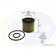 Comline Service Kit with Air & Oil Filters fits Toyota Iq 2009-2015 1.33