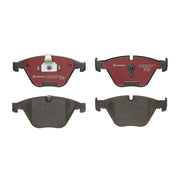 Brembo 4 x Front Brake Pad Set fits BMW 5 2001-2010
