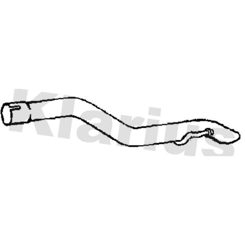 Klarius Exhaust Pipe OD fits Opel Insignia A 2008-2017 1.6 2.0