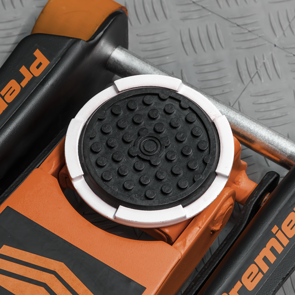 Sealey Trolley Jack 3 Tonne Rocket Lift Orange 3040AO Sealey - Dynamic Drive