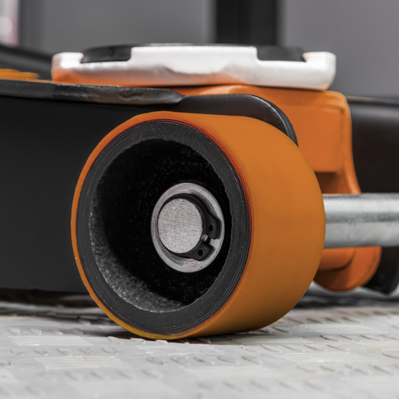 Sealey Trolley Jack 3 Tonne Rocket Lift Orange 3040AO Sealey - Dynamic Drive