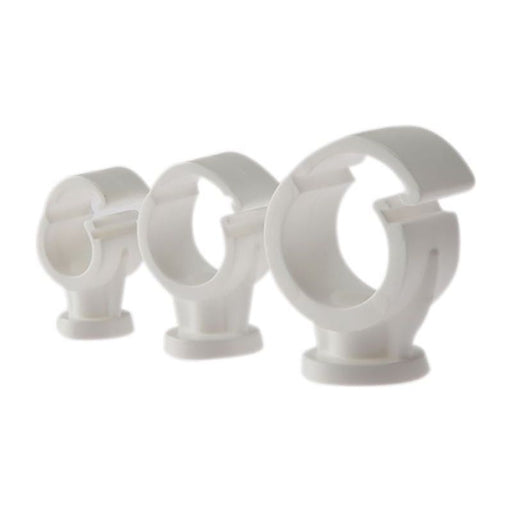 Forgefix Pipe Clip Single Cliplock 28mm Box 100 ForgeFix - Dynamic Drive