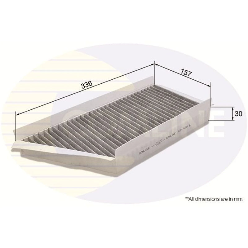Comline Cabin Air Filter (Pollen Filter) fits Peugeot 206 1998-2012