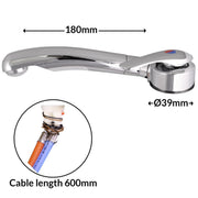 Single Lever Twist Mixer Tap Left Hand Nova - Dynamic Drive