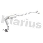 Klarius Centre Pipe Centre fits Honda Civic IX 2012-2016 1.4