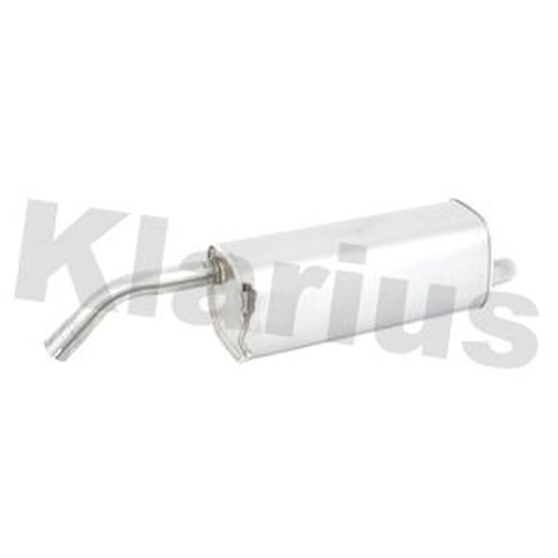 Klarius Box With Tail Pipe Rear fits Ford Fiesta VI 2012-2017 1.0