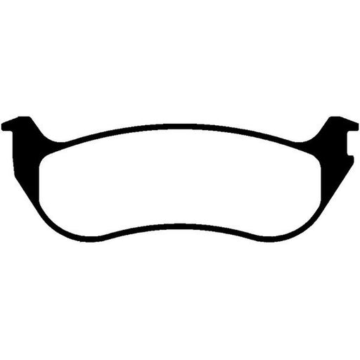 Abtex Rear Brake Pad Set fits Chrysler Voyager 2000-2008 2.4 2.5 2.8 3.3
