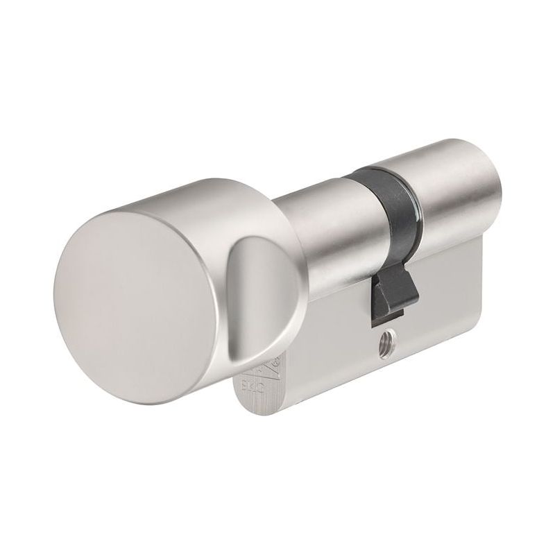 Abus Mechanical KE60NP Euro Thumbturn Cylinder Nickel Pearl Z40mm / K40mm Visi ABUS Mechanical - Dynamic Drive