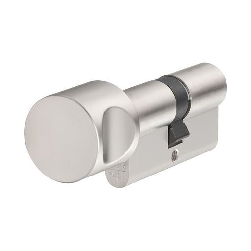 Abus Mechanical KE60NP Euro Thumbturn Cylinder Nickel Pearl Z40mm / K40mm Visi ABUS Mechanical - Dynamic Drive