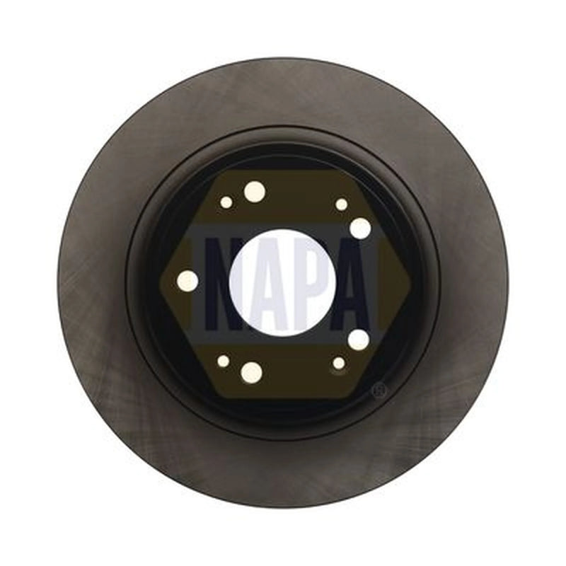 NAPA 2 x Solid Rear Brake Discs NBD5791-x2