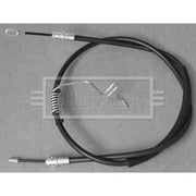 Borg & Beck Handbrake Cable Left Rear BKB3448