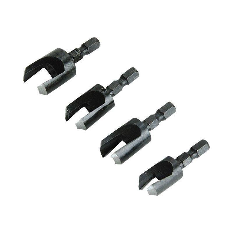 Faithfull Plug Cutter Set of 4 No.6-12 Faithfull - NN4 Online