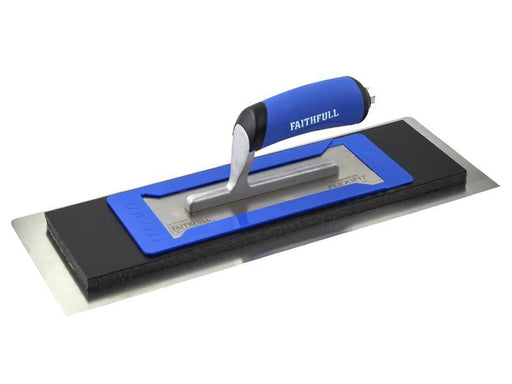 Faithfull FlexiFit Trowel Stainless Steel Blade Kit 16in (406mm) Faithfull - NN4 Online