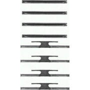 Mintex Brake Pad Accessory Fitting Kit Front fits Opel Ascona C 1981-1988