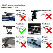 Summit Roof Rack / Cross Bars fits Peugeot 307 & 308 2001-2013 Summit  - Dynamic Drive