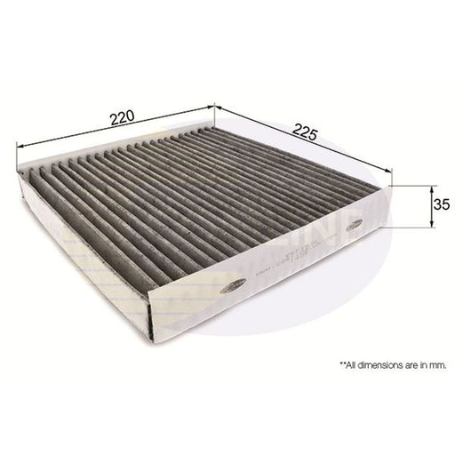 Comline Cabin Air Filter (Pollen Filter) fits Citroën Berlingo First 1996-2011