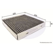 Comline Cabin Air Filter (Pollen Filter) EKF193A