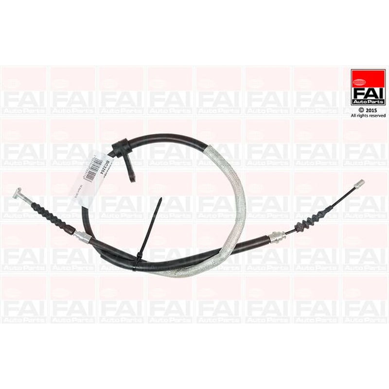 FAI Handbrake Cable Left Rear fits Alfa Romeo 147 2001-2010 1.6 1.9 2.0 3.2