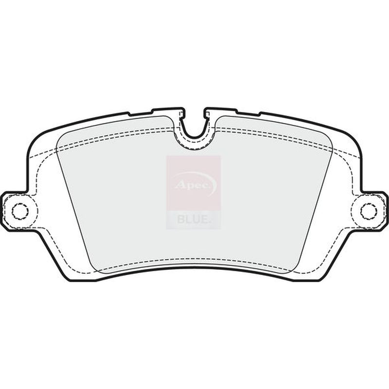 Apec Rear Brake Pad Set fits Land Rover Defender 2020 on 2.0 3.0