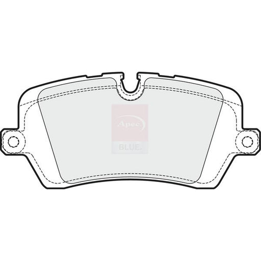 Apec Rear Brake Pad Set fits Land Rover Defender 2020 on 2.0 3.0