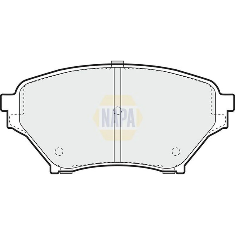 NAPA Front Brake Pad Set fits Mazda MX-5 1998-2005 1.8