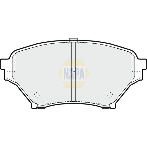 NAPA Front Brake Pad Set NBP1868