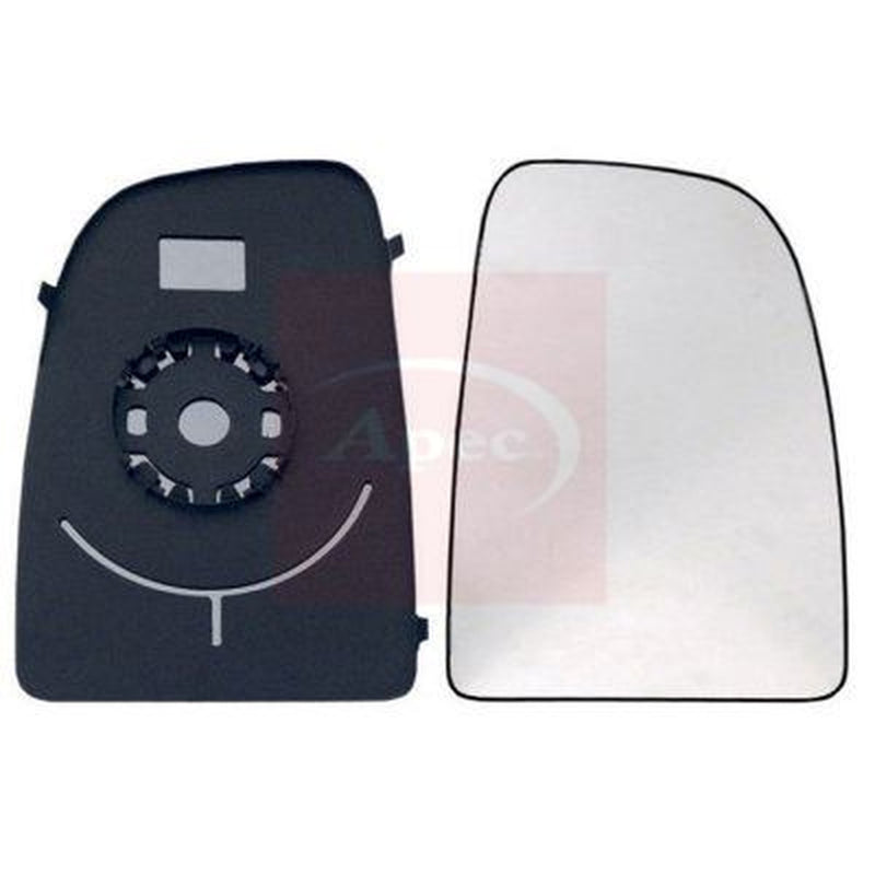 Apec Exterior Wing Mirror Glass Right fits Citroën Relay III 2006-2023