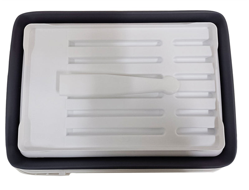 Quest Collapsible-wares Dish Rack with Cutlery Holder and Sink Drainer Quest - Dynamic Drive