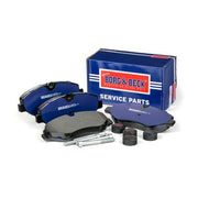 Borg & Beck Front Brake Vented Discs & Pads fits Mercedes-Benz Marco Polo Camper