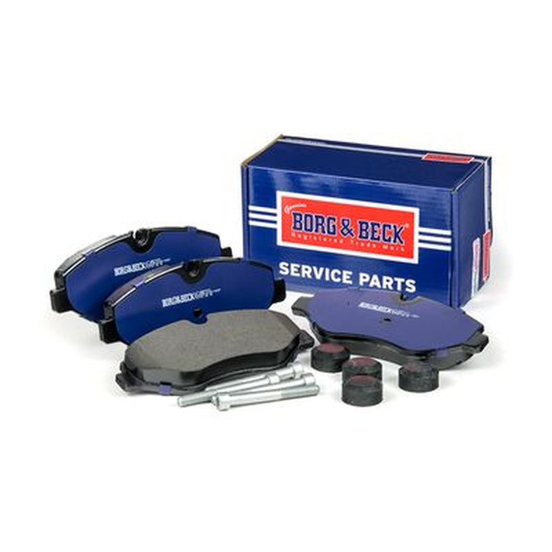 Borg & Beck Front Brake Vented Discs & Pads fits Mercedes-Benz Marco Polo Camper