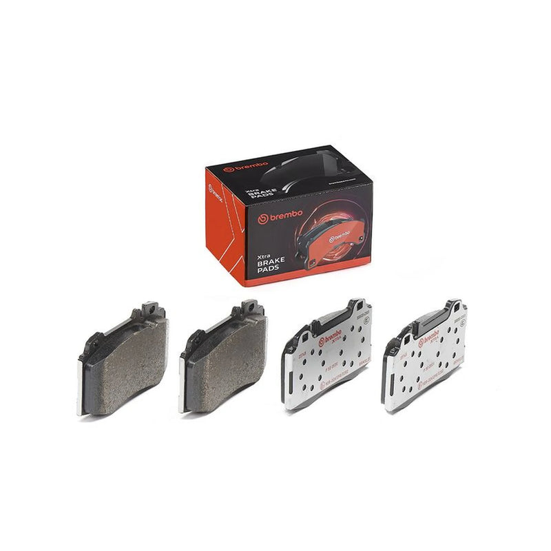 Brembo 4 x Front Brake Pad Set fits Mercedes-Benz C-Class 2000-2008